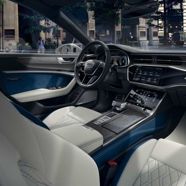 Interior in Audi exclusive upholstery Audi A7 Sportback