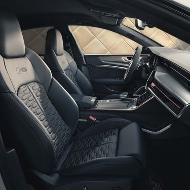 Interior of the Audi RS 7 Sportback